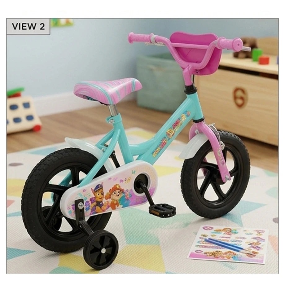 RYD 12 INCH EVA BIKE W/DIY SKY & EVEREST DECO SET