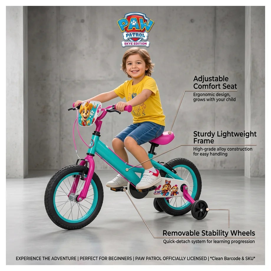 RYD 16 INCH BIKE W/DIY SKY & EVEREST DECO SET