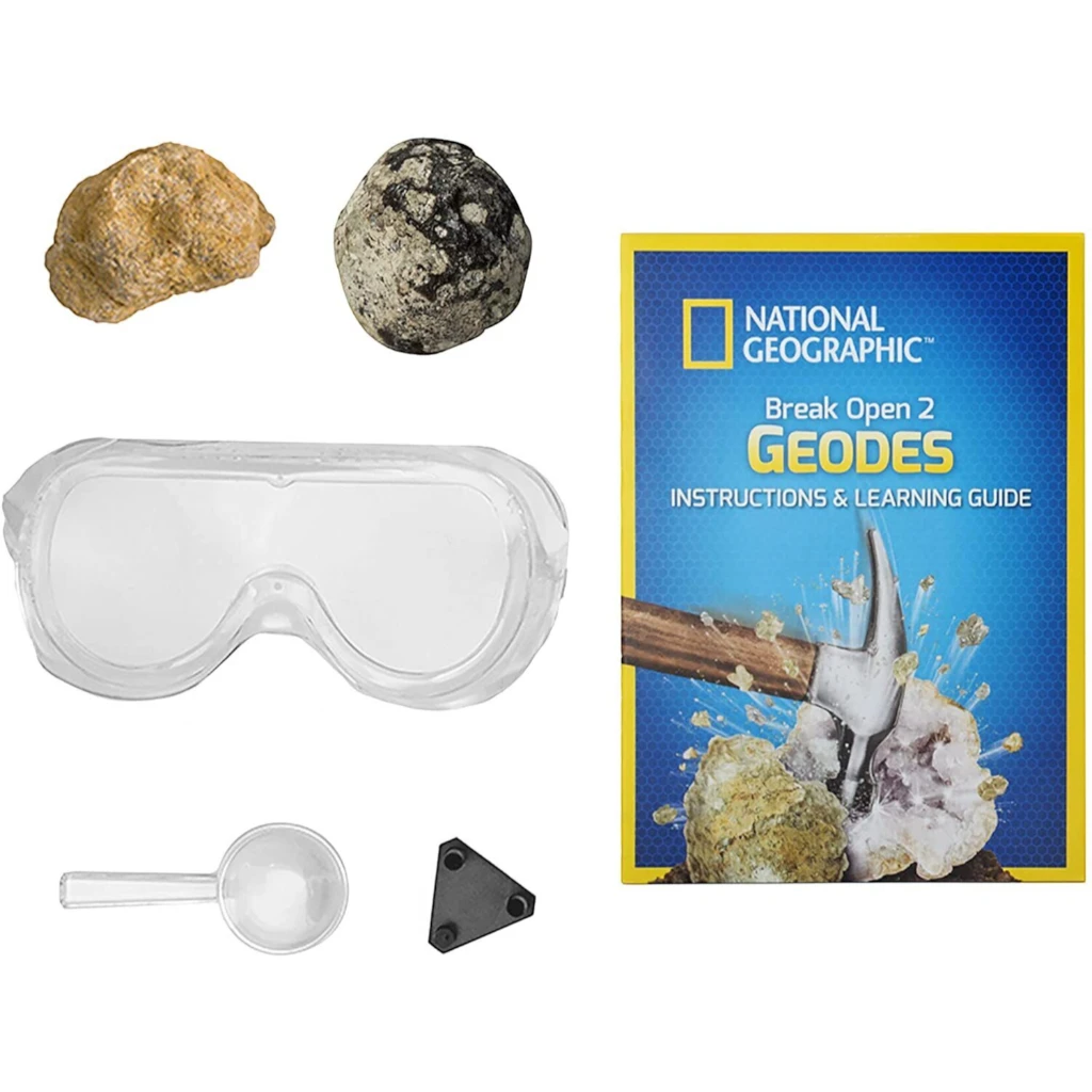 NG BREAK OPEN 2 GEODES - NATIONAL GEOGRAPHIC