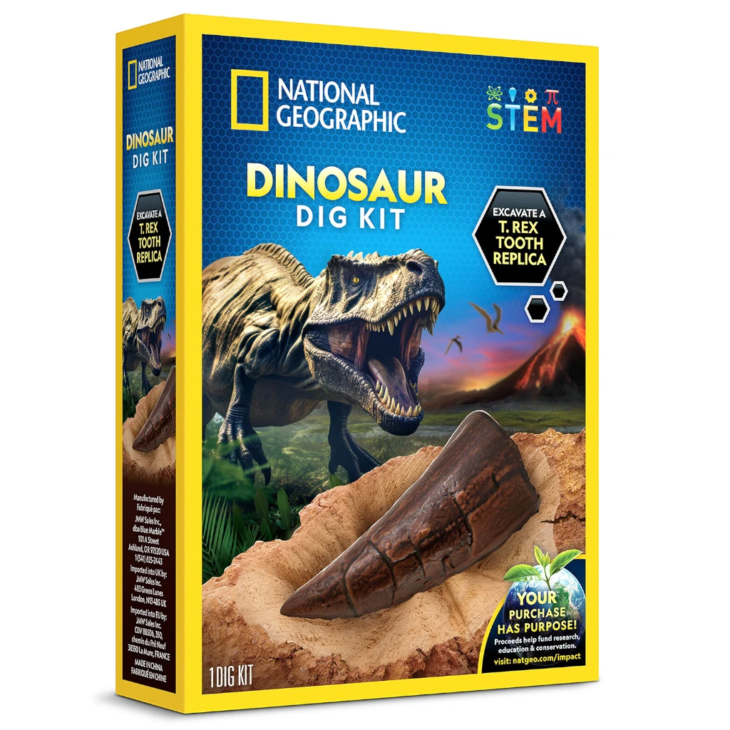 NG DINO FOSSIL DIG KIT - NATIONAL GEOGRAPHIC