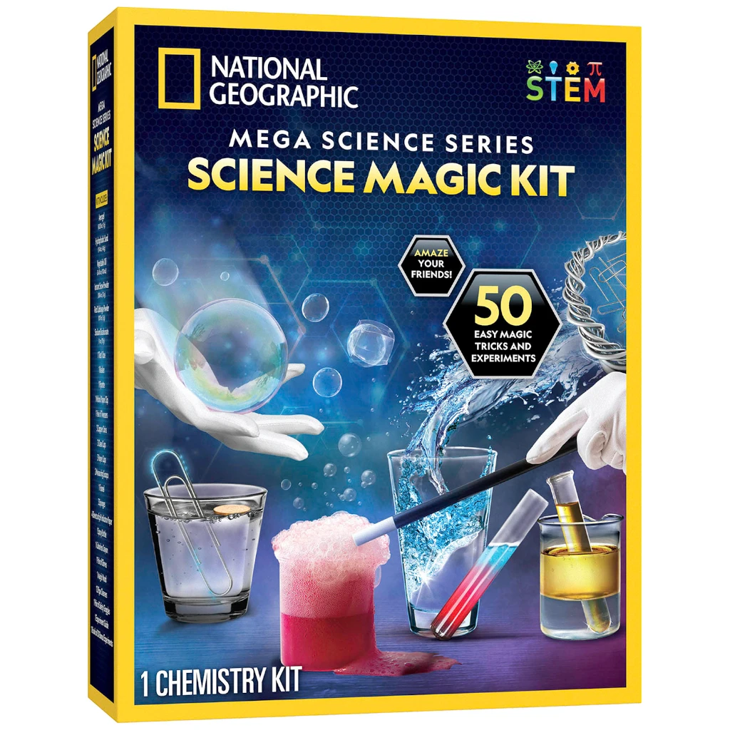 NG MEGA SCIENCE SERIES SCIENCE MAGIC KIT - NATIONAL GEOGRAPHIC