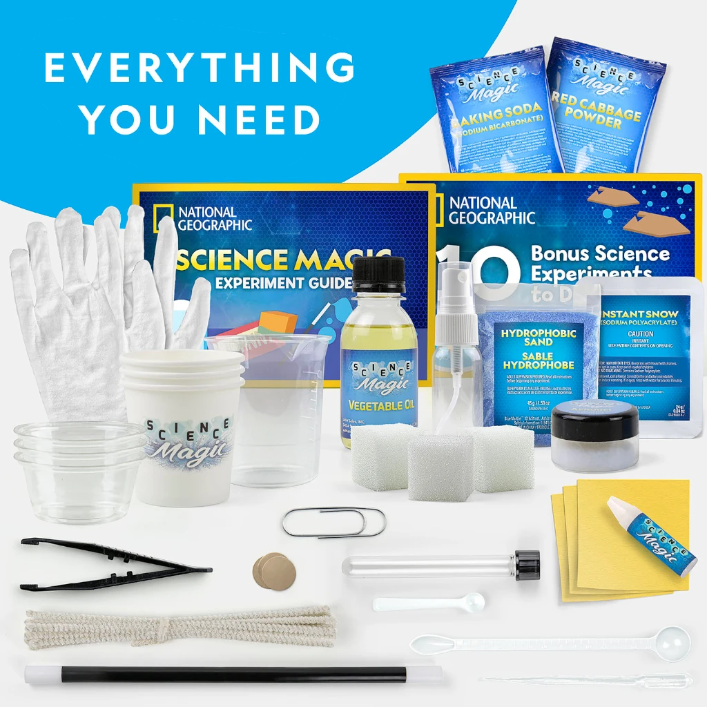 NG MEGA SCIENCE SERIES SCIENCE MAGIC KIT - NATIONAL GEOGRAPHIC