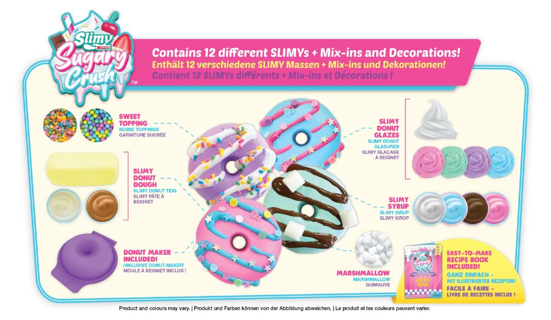 SLIMY SUGARY CRUSH BAKERY SERIES 1 - DONUTS (ASSORTMENT)