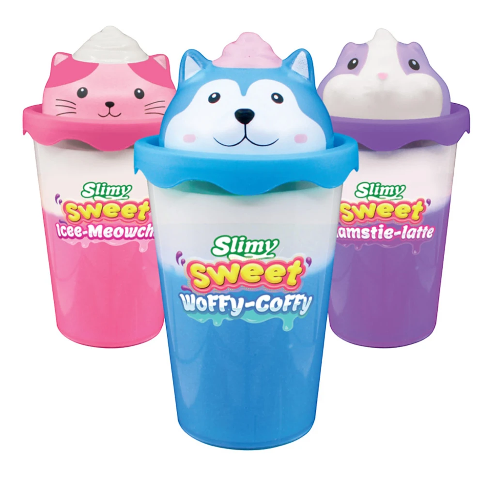SLIMY SOFT AND SQUISHY TWIN pack in BLISTERCARD