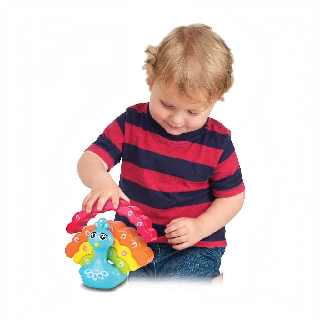 PEACOCK STACKER - LITTLE LEARNER