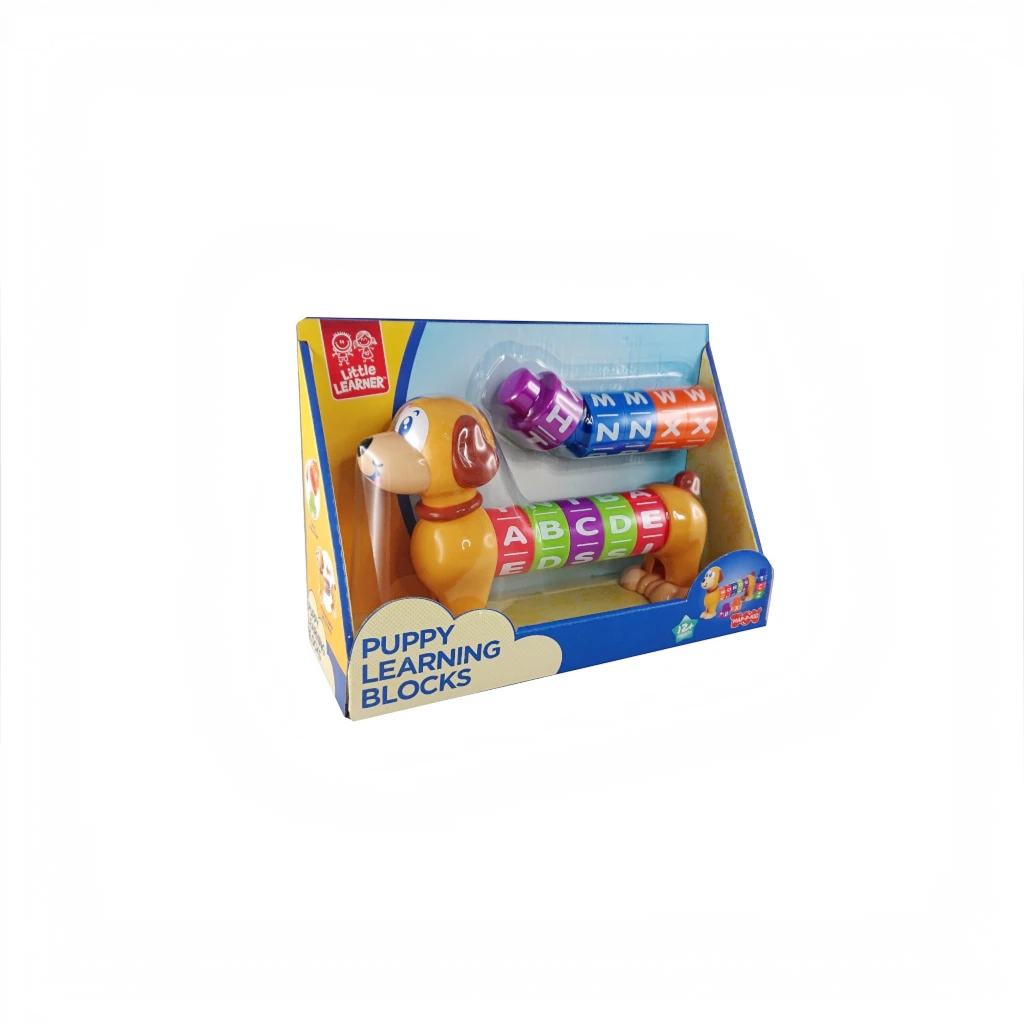 PUPPY LEARNING BLOCKS - LITTLE LEARNER