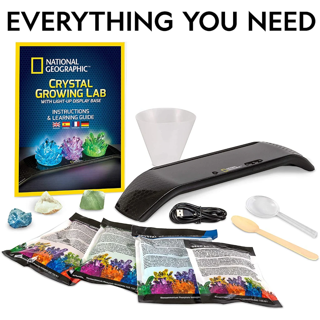 NG LIGHT UP CRYSTAL GROWING LAB - NATIONAL GEOGRAPHIC