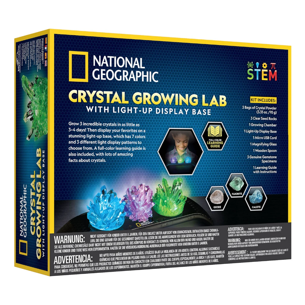 NG LIGHT UP CRYSTAL GROWING LAB - NATIONAL GEOGRAPHIC