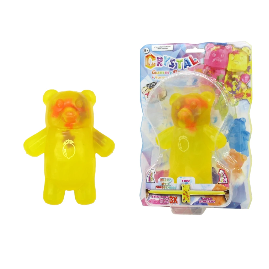 Crystal 14cm Characters – Gummy Bears Forever Series -Yellow