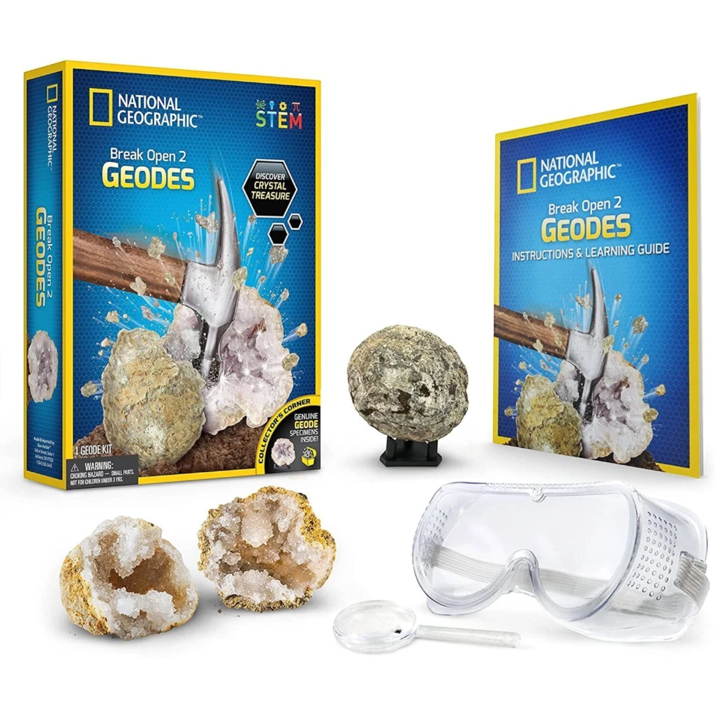 NATIONAL GEOGRAPHIC Break Open 2 Geodes (STEM)
