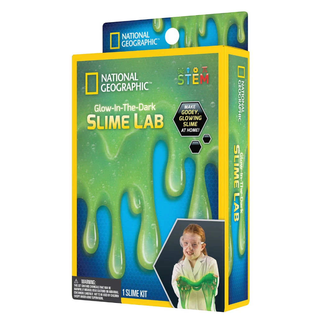 NATIONAL GEOGRAPHIC Glow-in-the-Dark Slime Lab