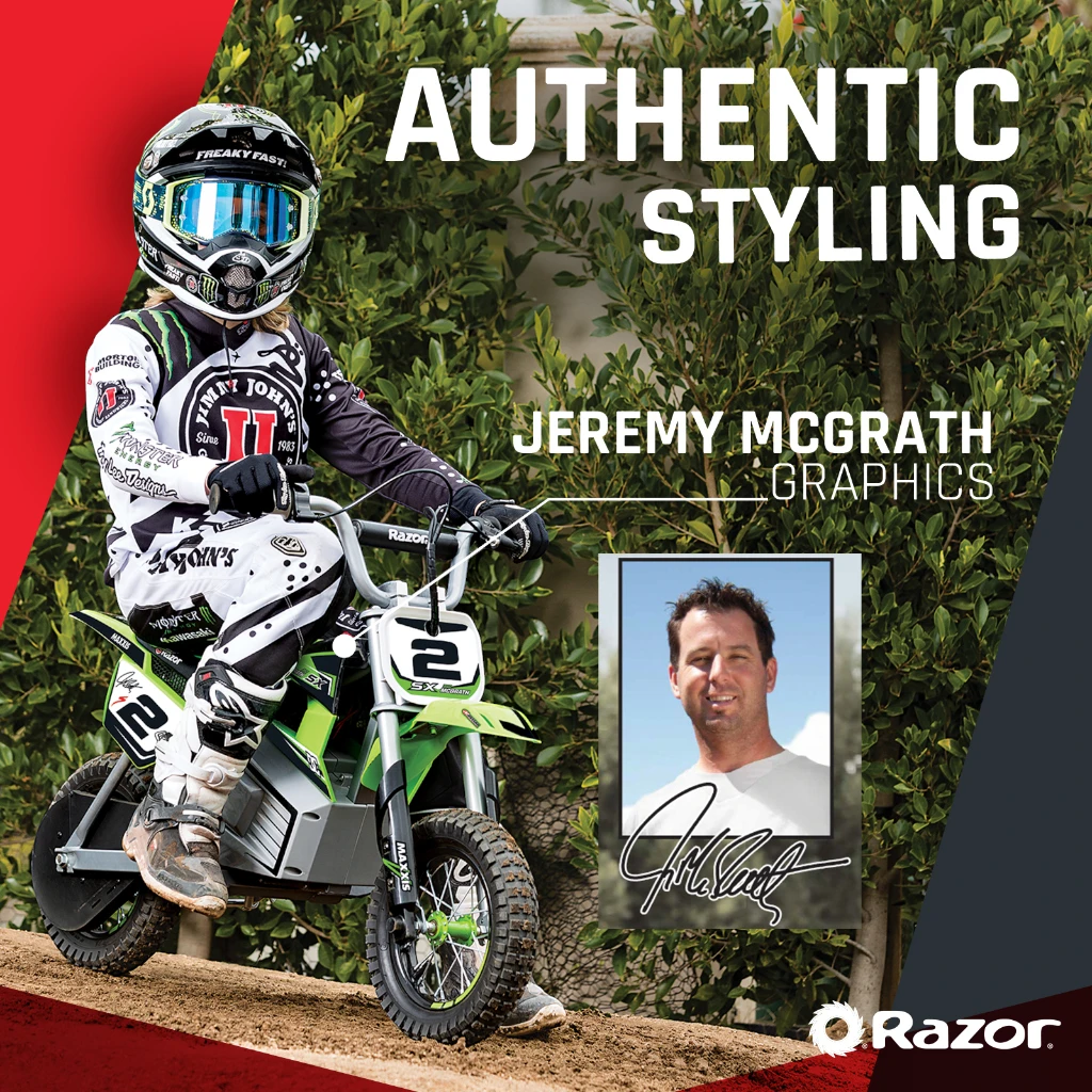 RAZOR MOTORBIKE D.ROCKET SX350 22KMH
