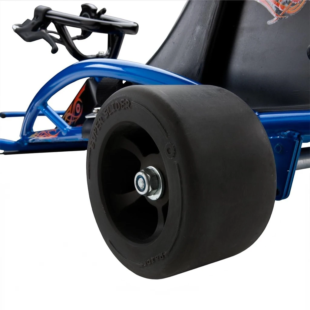 RAZOR GROUND FORCE DRIFTER ELECTRIC GO-KART — BLACK/BLUE (19 KM/H)