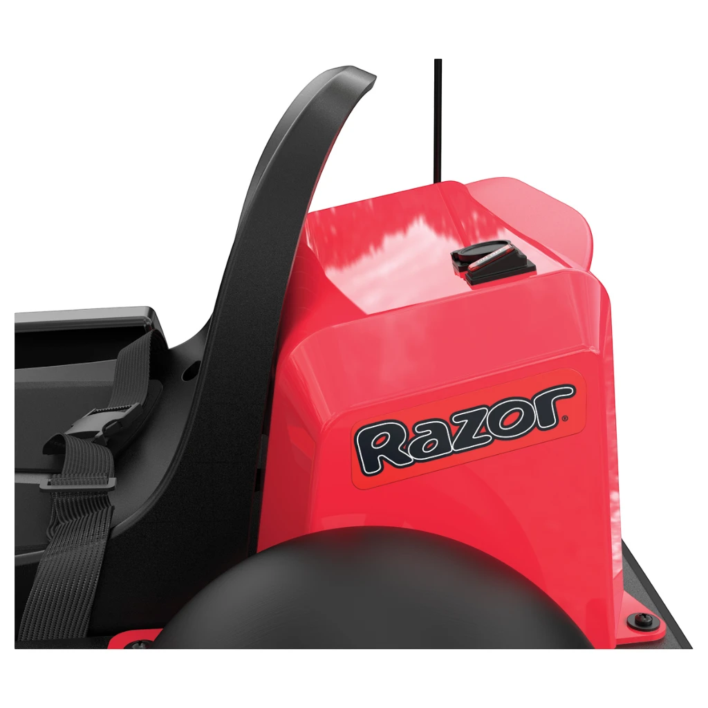 RAZOR GROUND FORCE ELITE ELECTRIC GO-KART — BLACK/RED (22.5 KM/H)