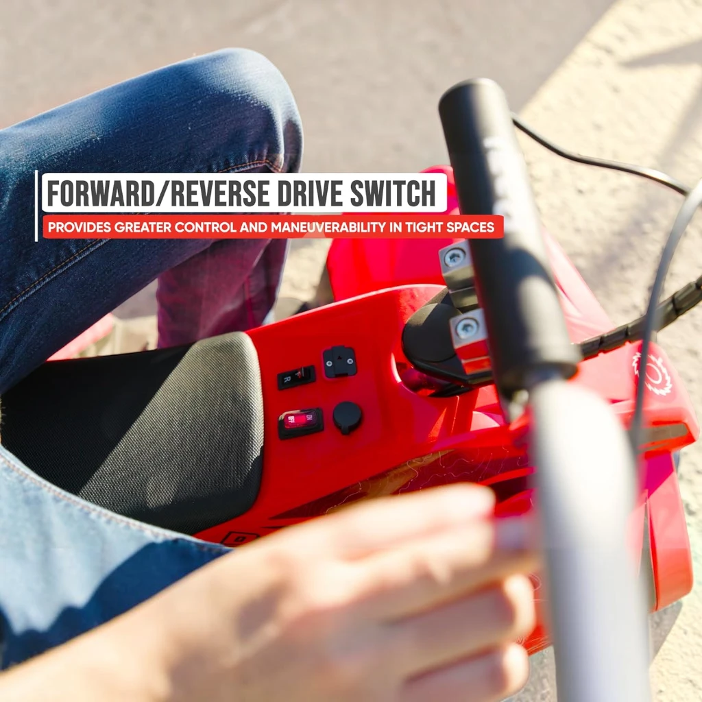 RAZOR DIRT QUAD ELECTRIC ATV — RED (13 KM/H, AGES 8+)