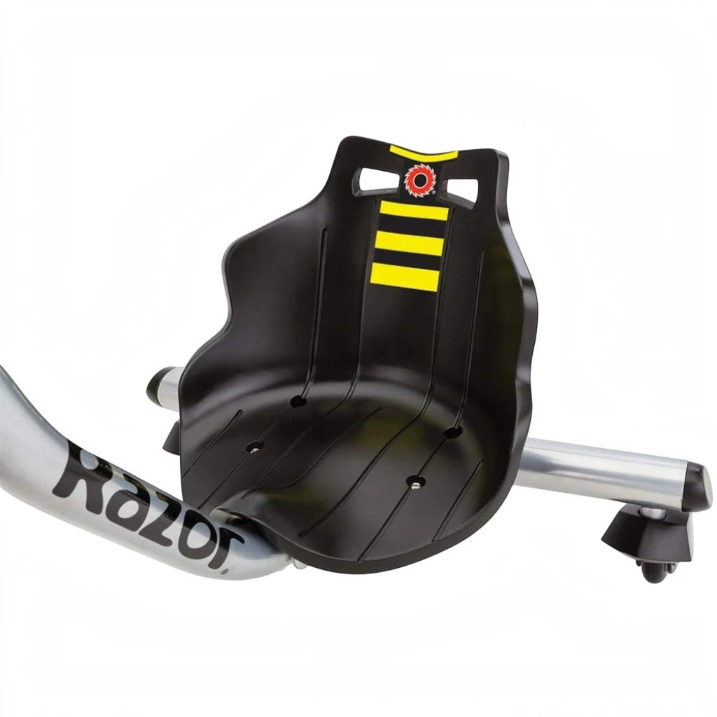 RAZOR POWERRIDER 360 ELECTRIC TRICYCLE — YELLOW/BLACK (13 KM/H)