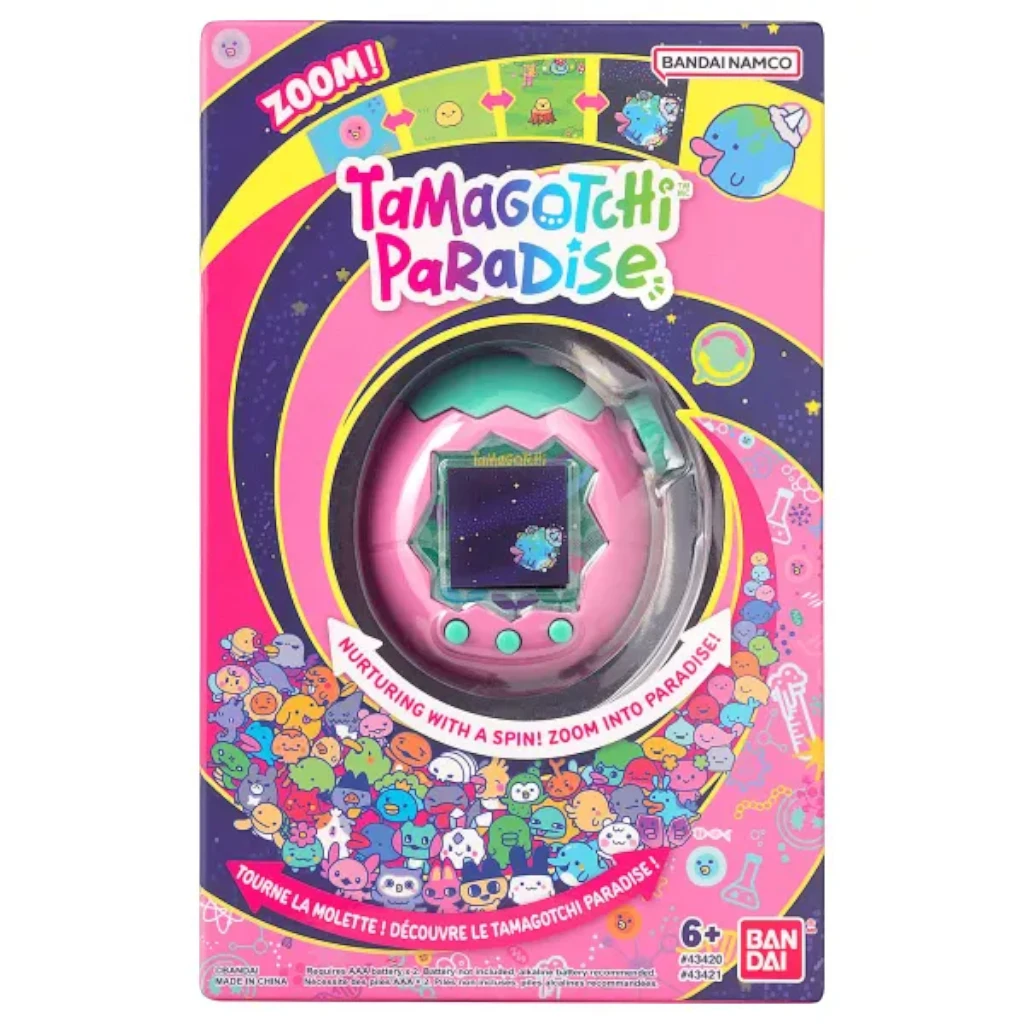 BANDAI TAMAGOTCHI PARADISE — PINK LAND BIOME EDITION