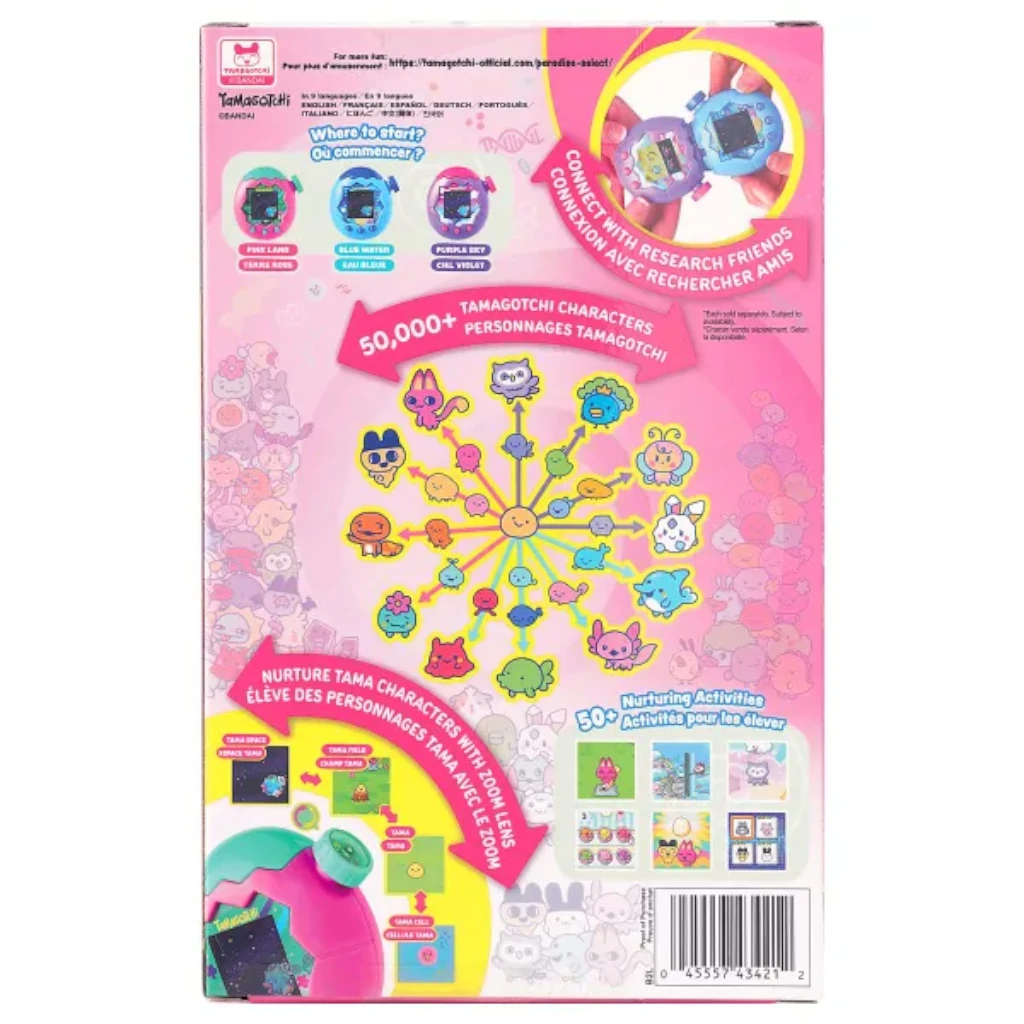 BANDAI TAMAGOTCHI PARADISE — PINK LAND BIOME EDITION
