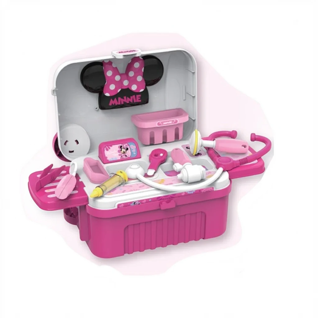DISNEY MINNIE MOUSE — 3-IN-1 DOCTOR SET TROLLEY CASE