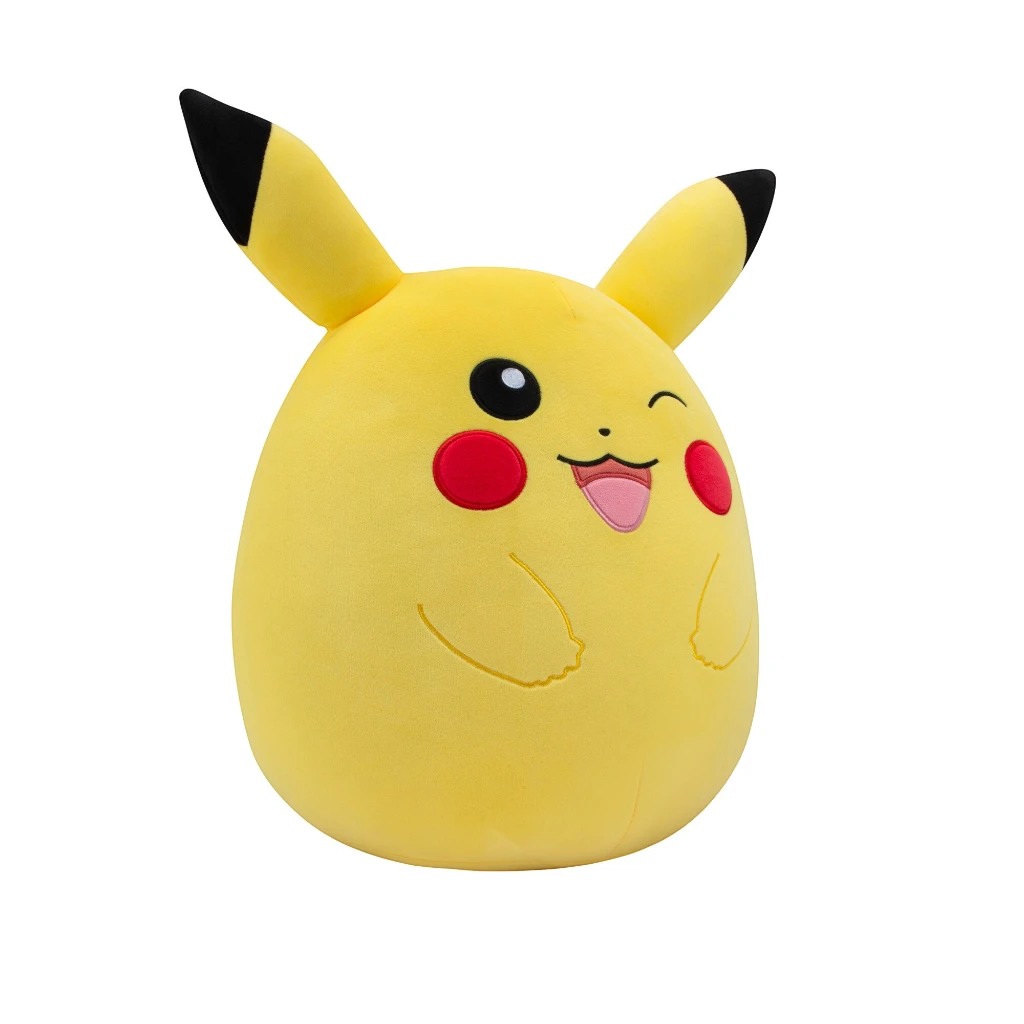 POKÉMON × SQUISHMALLOWS — WINKING PIKACHU 14-INCH PLUSH