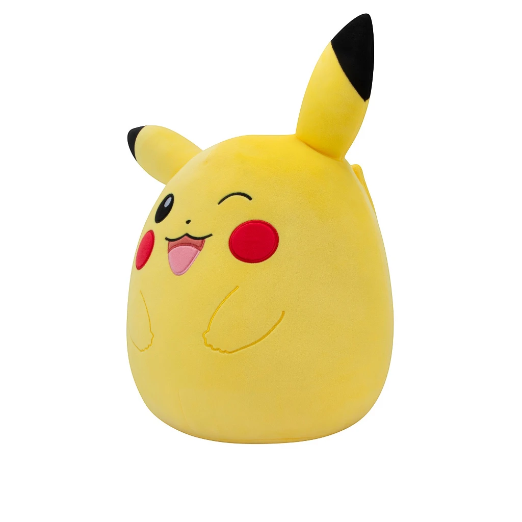POKÉMON × SQUISHMALLOWS — WINKING PIKACHU 14-INCH PLUSH