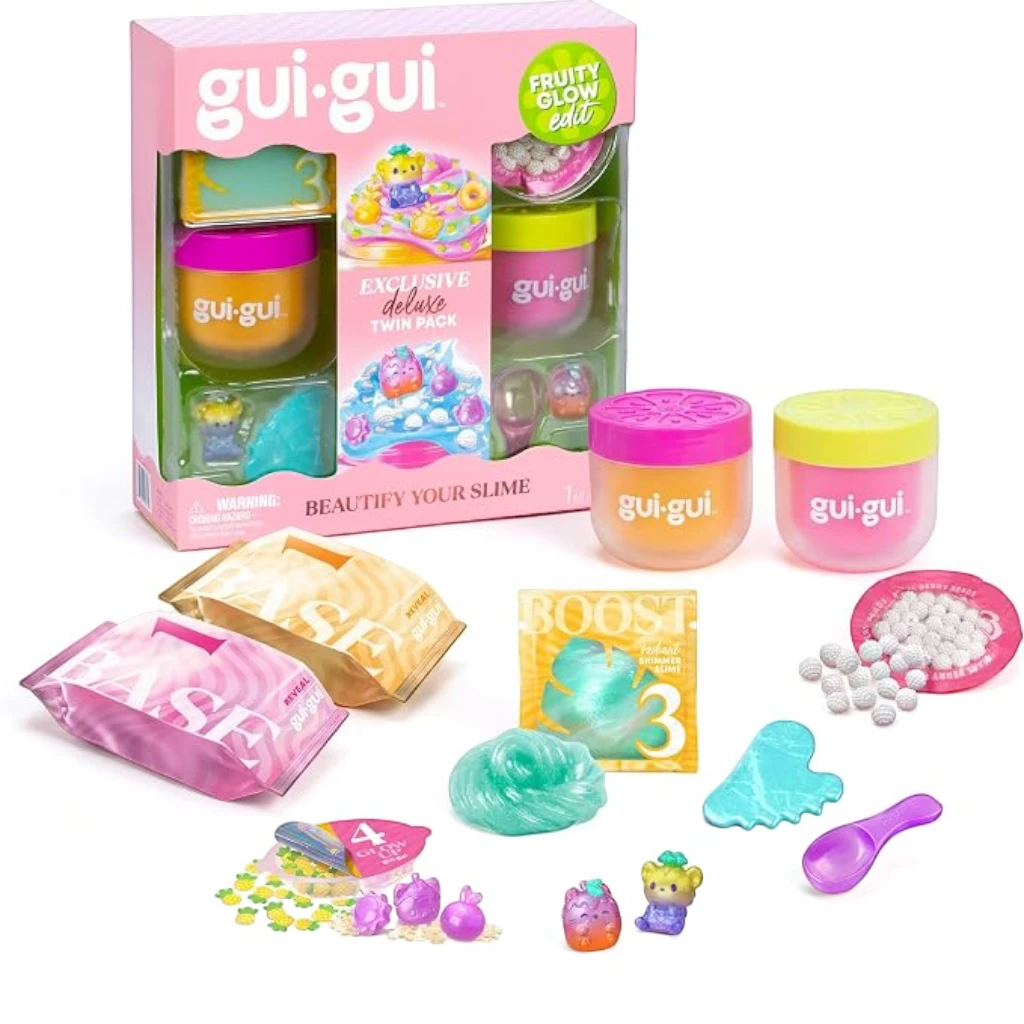 GUI GUI Fruity Glow Deluxe Twin Pack Slime Kit