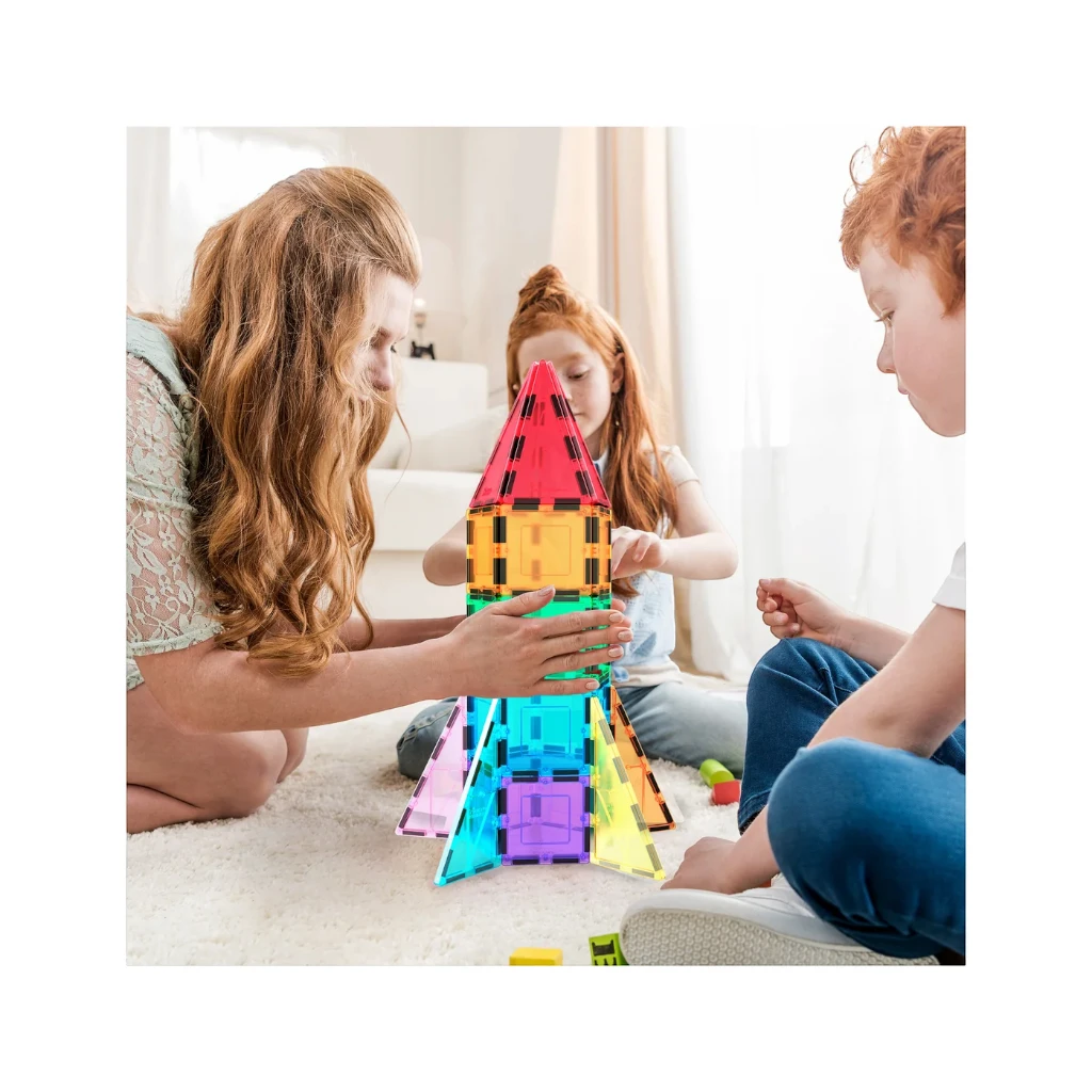 PICASSOTILES — MAGNETIC ROCKET BOOSTER THEME SET (32 PIECES)
