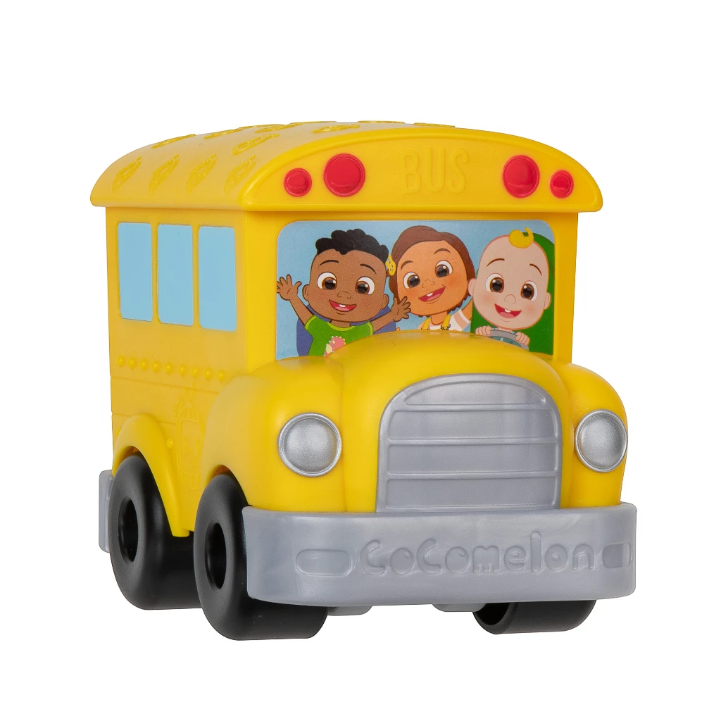 COCOMELON — MINI VEHICLE: YELLOW SCHOOL BUS WITH JJ