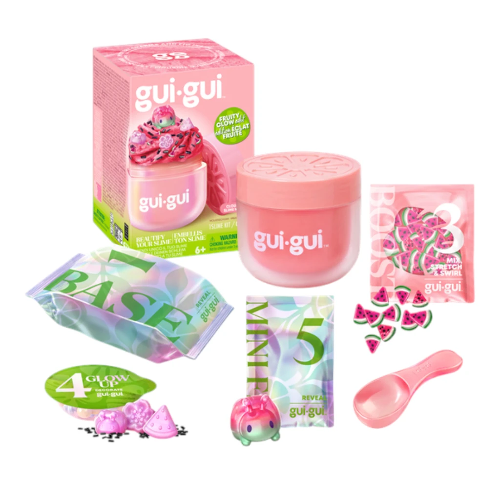 GUI GUI — FRUITY GLOW SLIME SINGLE PACK WAVE 2