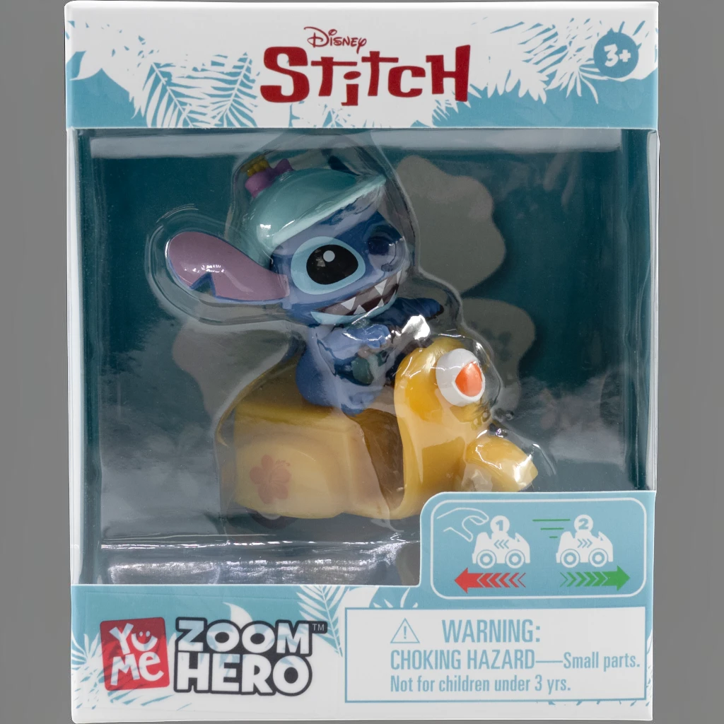 DISNEY LILO & STITCH — ZOOM HERO PULLBACK VEHICLES