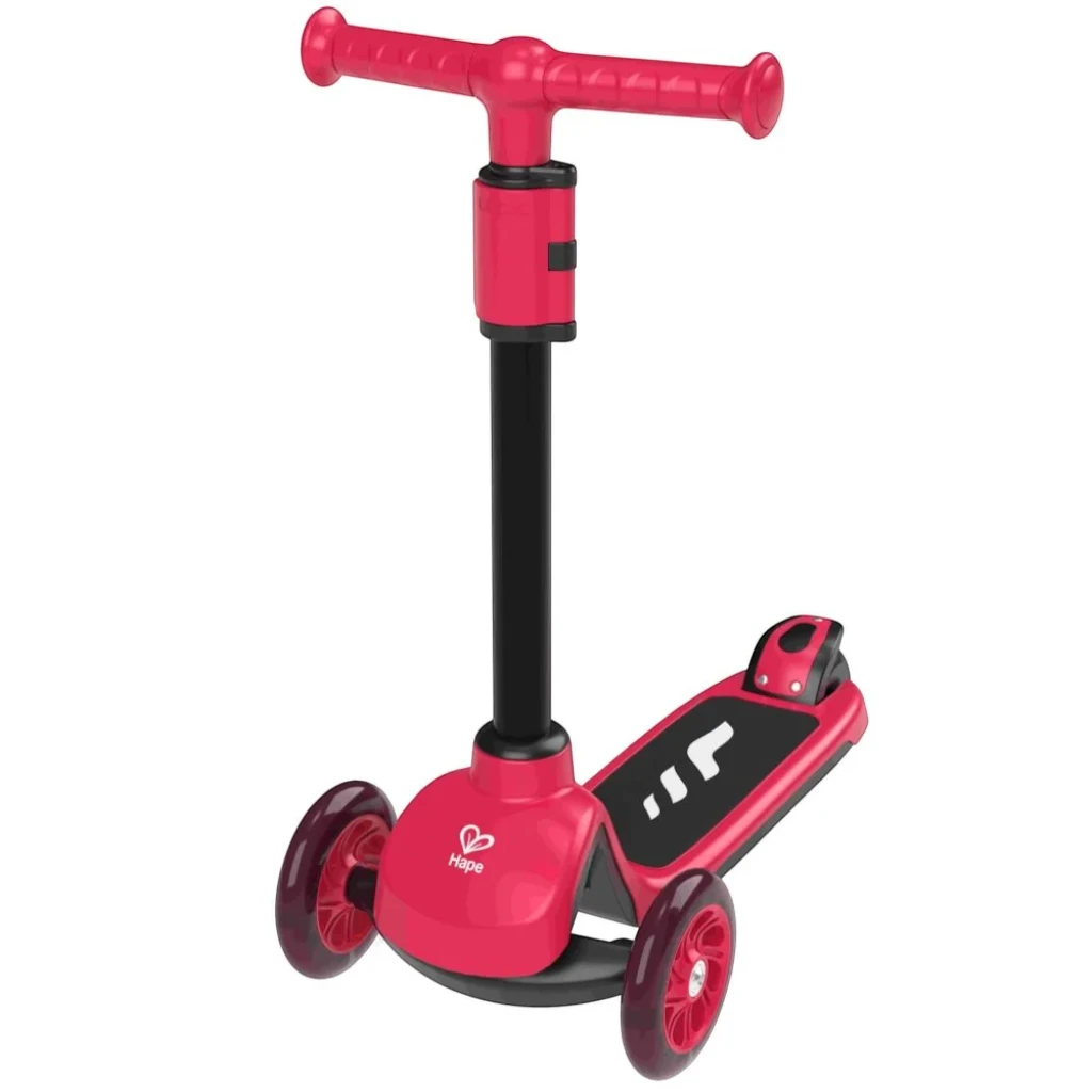 Hape Lean 'n Glide Kick Scooter – Red
