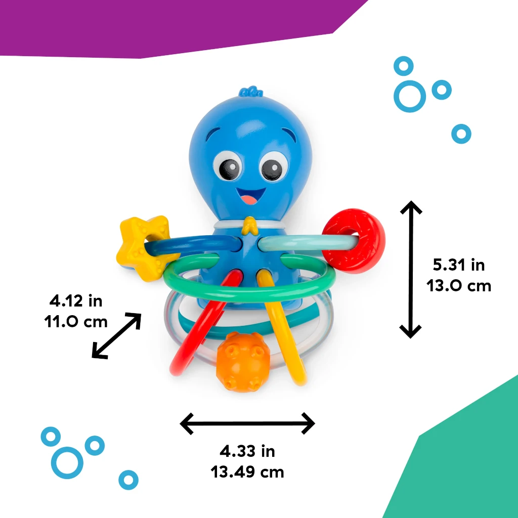 Baby Einstein Opus’s Shake & Soothe Teether Toy & Rattle