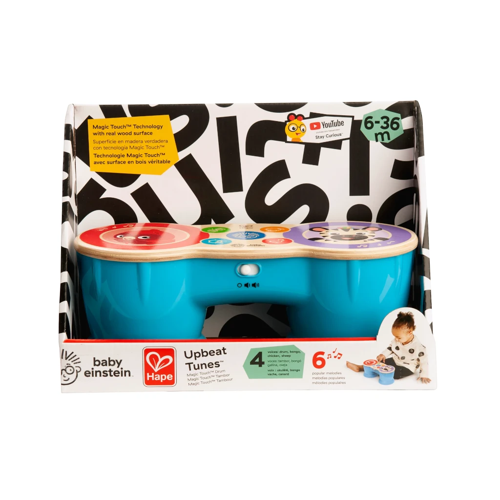 Baby Einstein × Hape Upbeat Tunes™ Magic Touch™ Drum