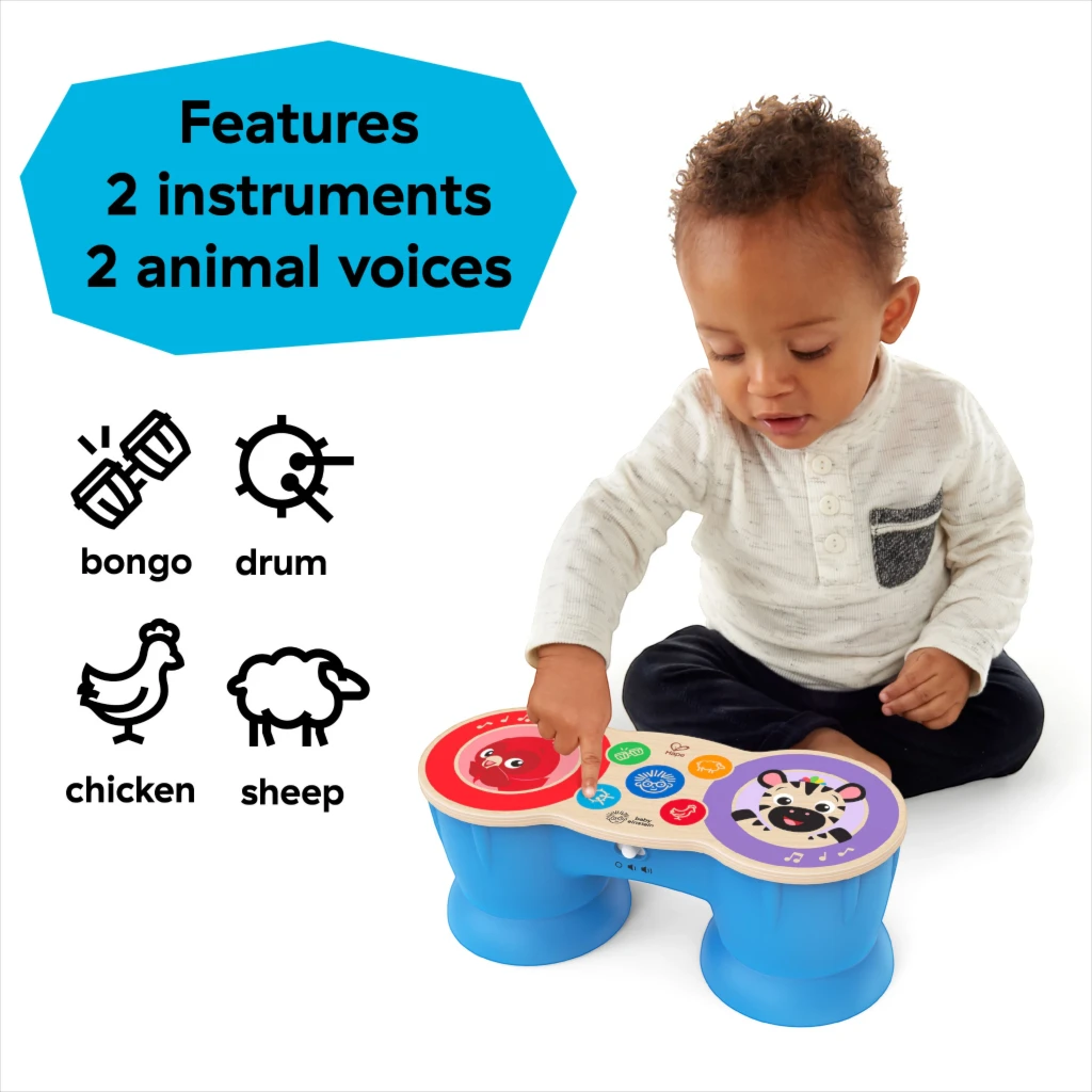 Baby Einstein × Hape Upbeat Tunes™ Magic Touch™ Drum