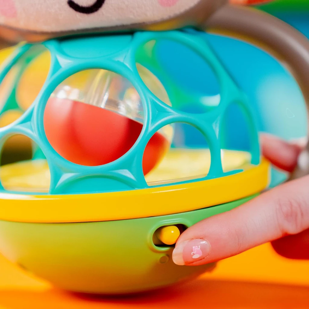 Bright Starts™Grab & Giggle Monkey™ Multi- Sensory Toy