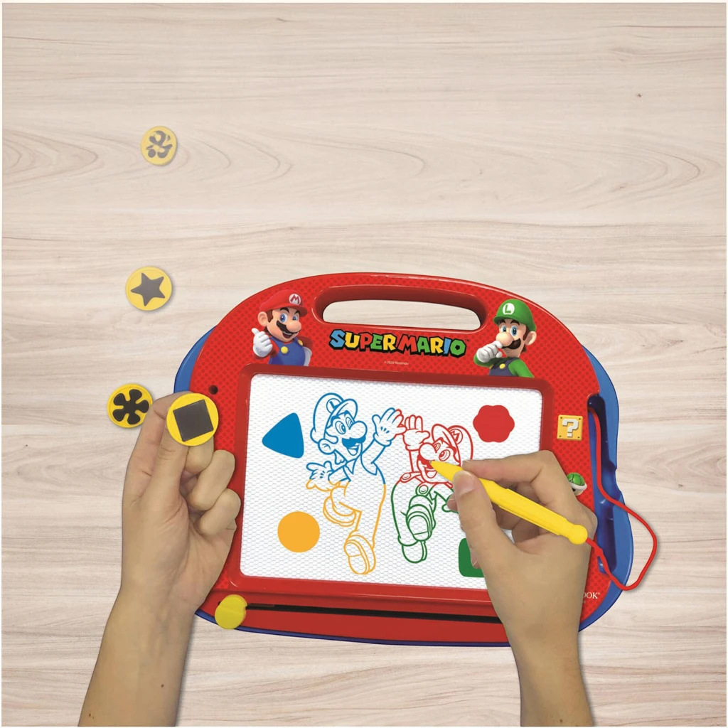 Lexibook Super Mario Magnetic Multicolour Drawing Board