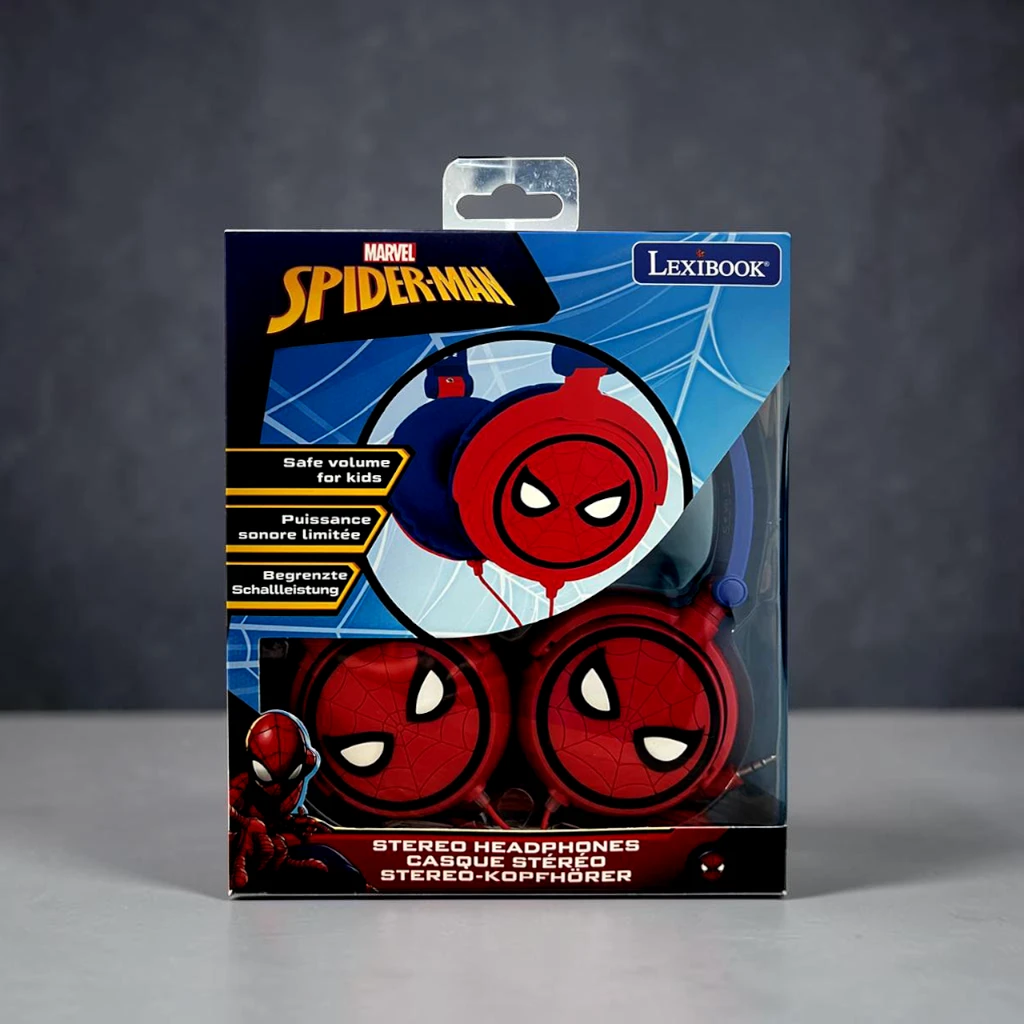 Lexibook Spider-Man Stereo Wired Foldable Headphones