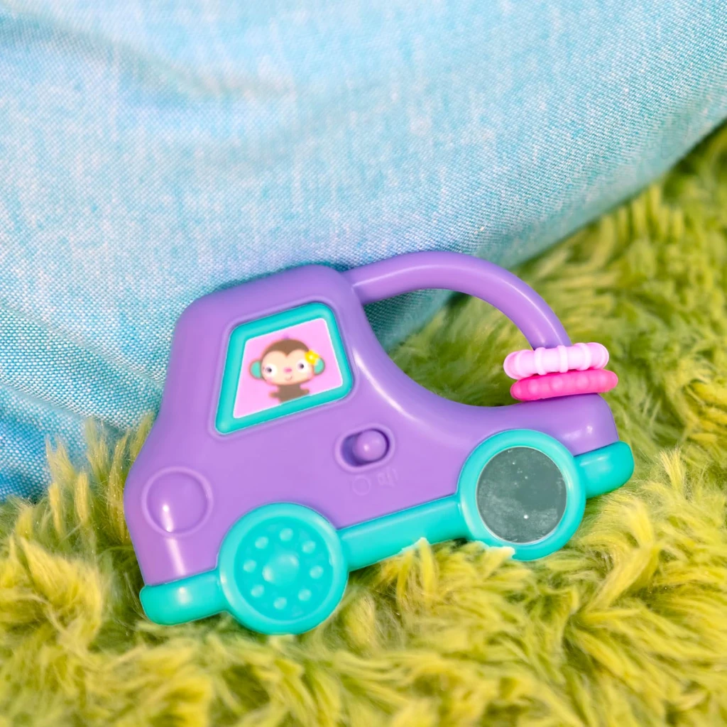 Bright Starts Safari Driver™ Take Along Toy (Purple)