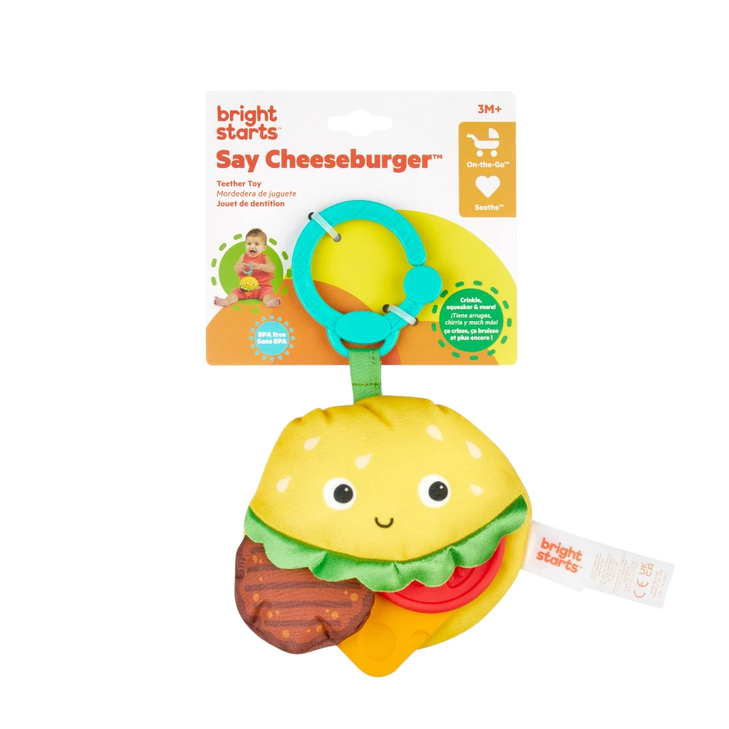 Bright Starts™Say Cheeseburger™ Teether Toy