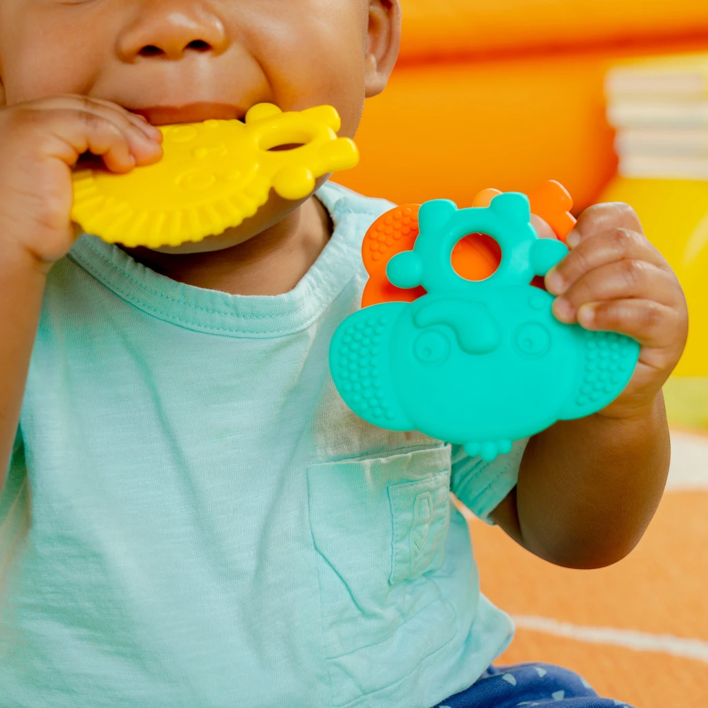 Bright Starts™ Gummy Buddies™ 3-Pack Textured Teethers