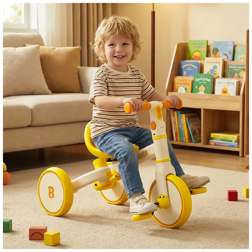 b-duck-2-in-1-tricycle-and-balance-bike-with-push-handle-yellow-2310-2.webp