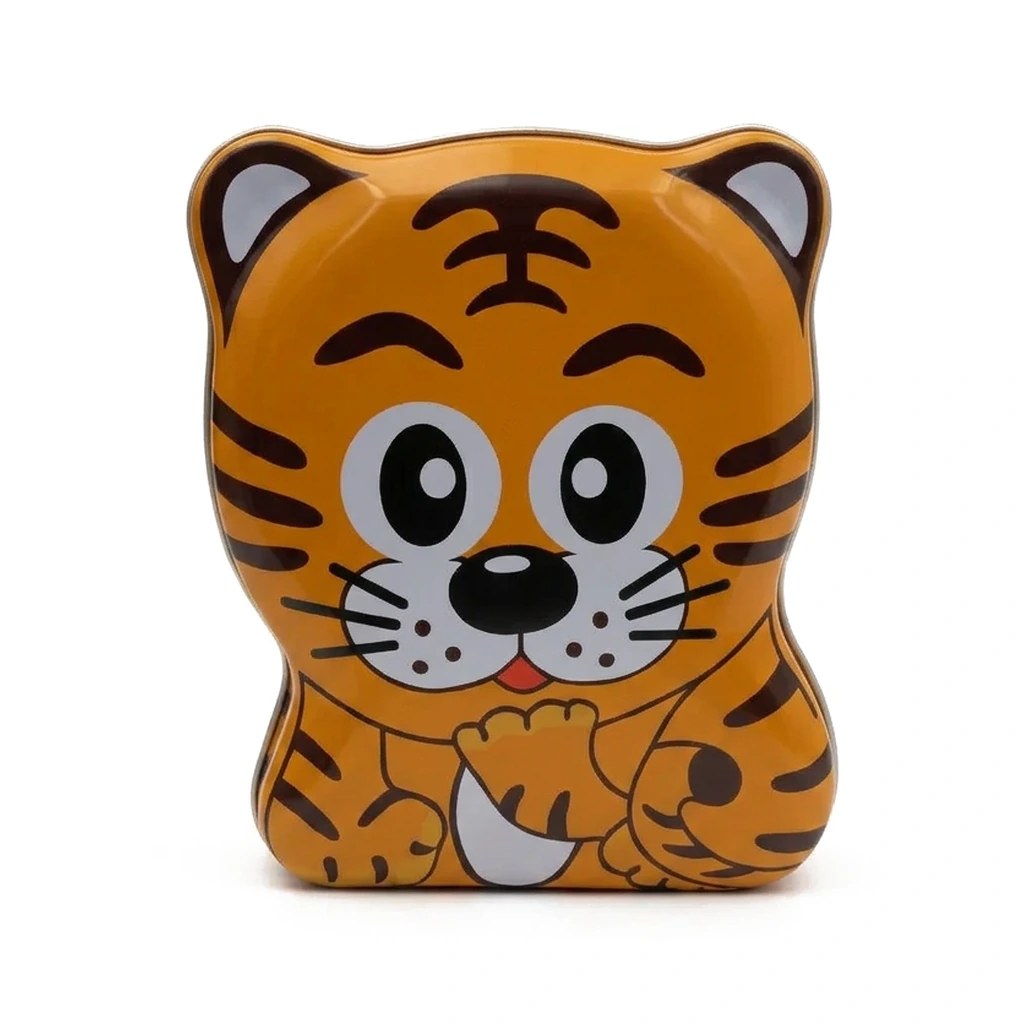 Hello Baby Metal Money Box — Cartoon Tiger (S-188)