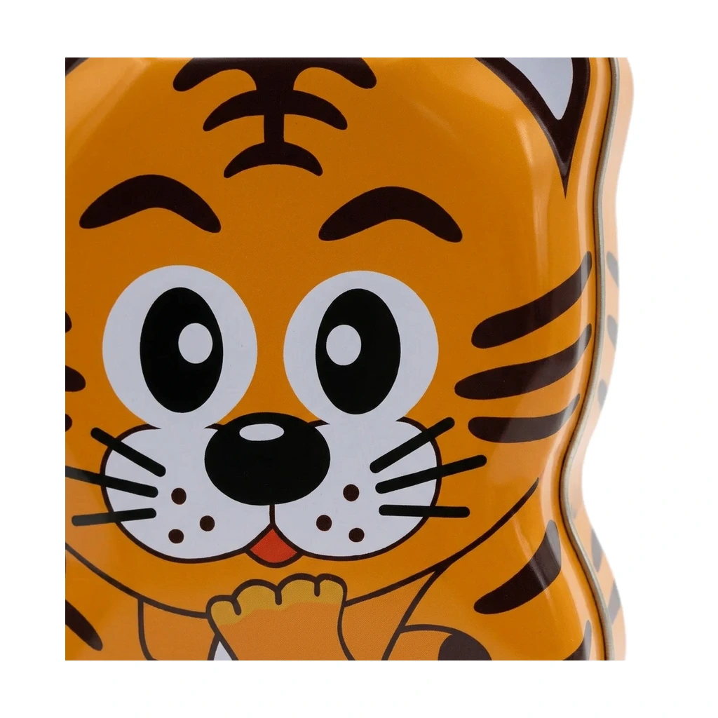 Hello Baby Metal Money Box — Cartoon Tiger (S-188)