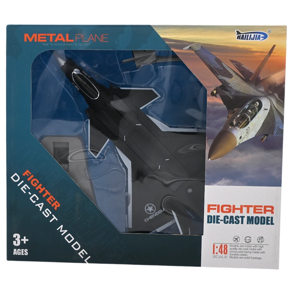 Die-Cast Fighter Aircraft Toy - 1:48