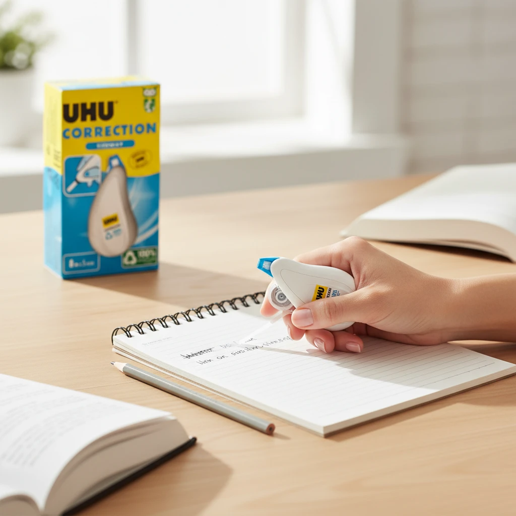 UHU CORRECTION TAPE SIDEWAY 5MM X 8M - UH51295