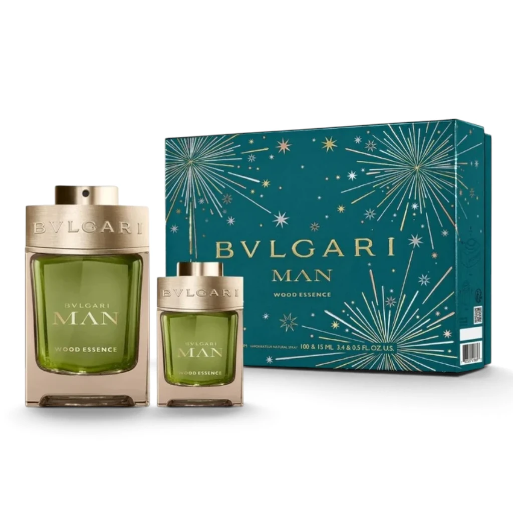 Bvlgari Man Wood Essence Eau de Parfum Gift Set – 100ml + 15ml