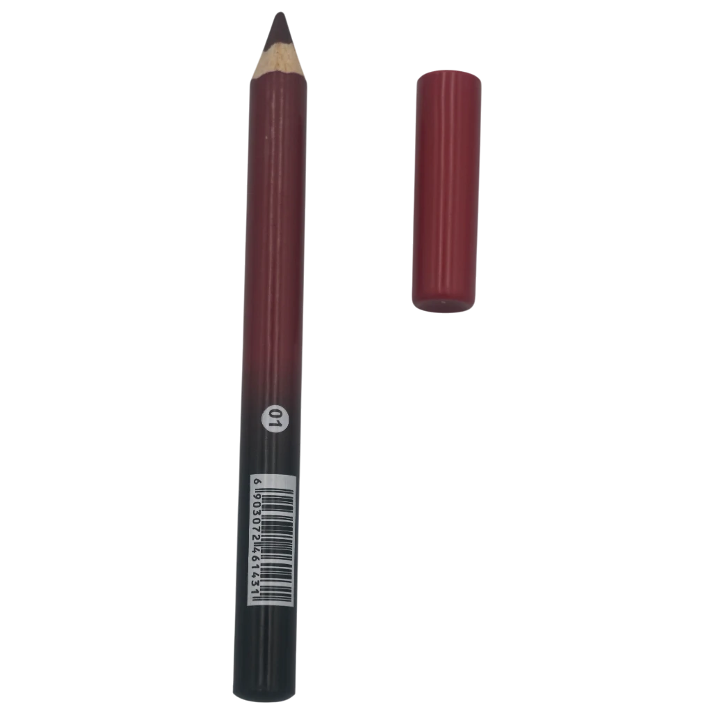 Kiss Beauty Lipstick Pencil 1PC (01-Dark Brown)