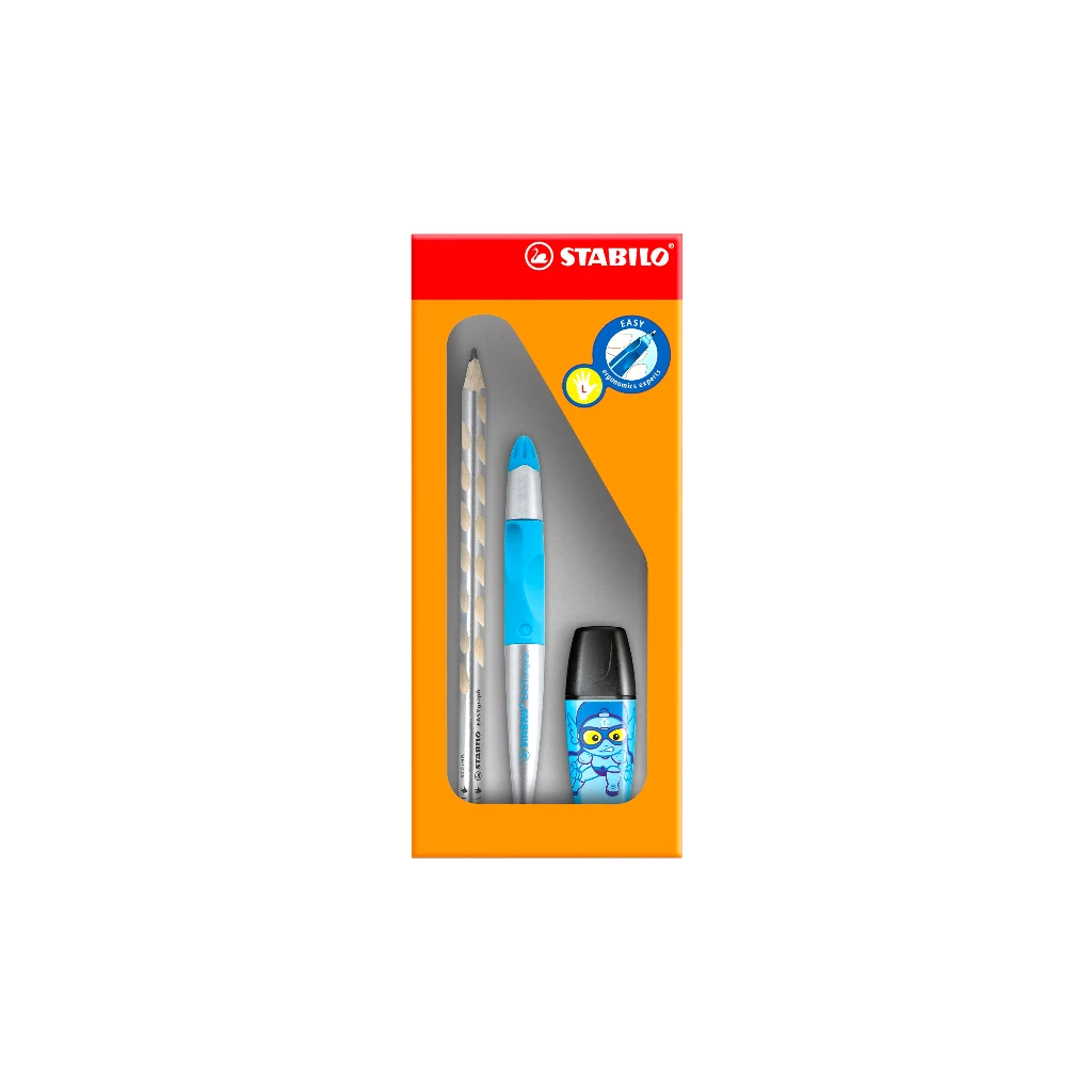 Stabilo Pencil With Highlighter Set (blue)