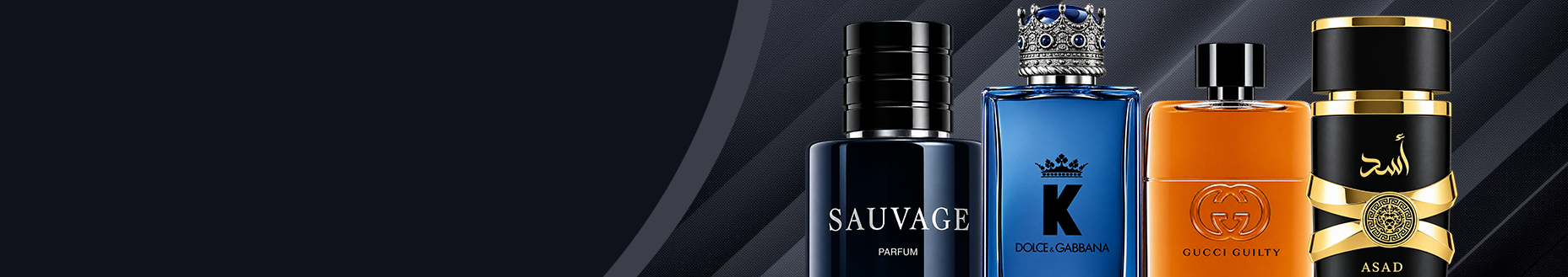 Men's perfumes from popular fragrance brands available online