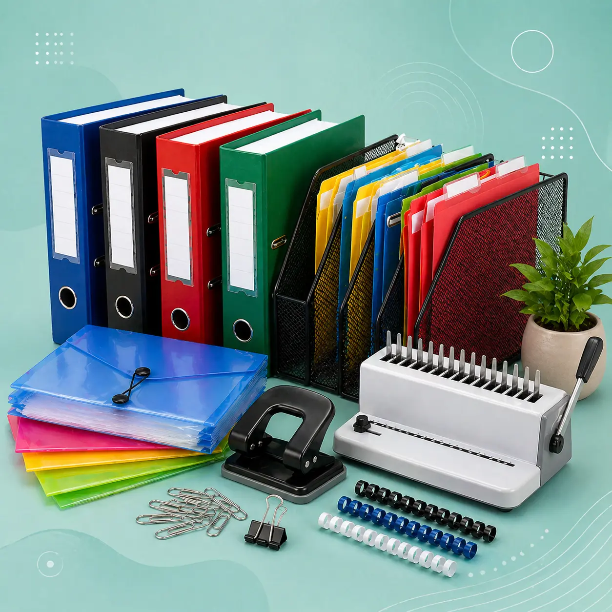 File Folders & Binders